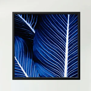 Palm Blue Poster