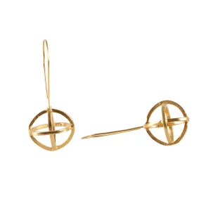 Flying Sphere Earrings