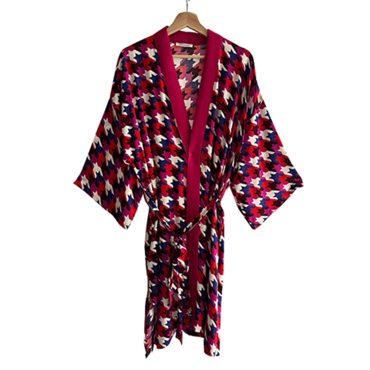 Kazayağı Desenli Yetişkin Kimono image 1