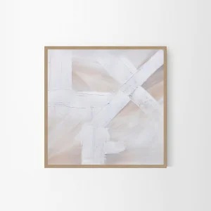 Beige Tones No.3 Akrilik El Yapımı Tablo