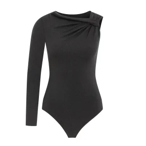 Tek Kol Omuz Detay Bodysuit
