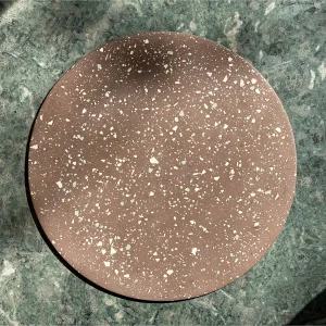 Cocoa Terrazzo Servis Tabağı
