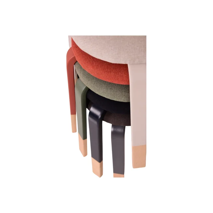 Suny Koyu Gri Tabure image 3
