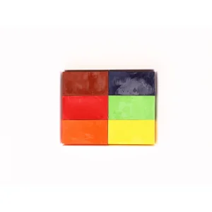 Sert Blok Pastel Seti 6 Renk