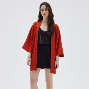 Kasa Vintage İpek Kimono Ceket