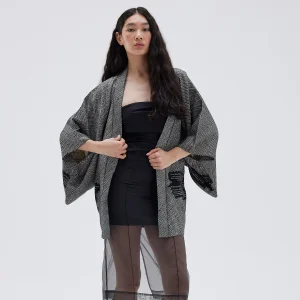 Ocean Spray Vintage İpek Kimono Ceket