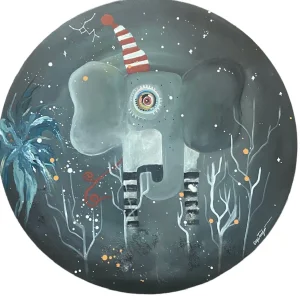 Funny Elephant Resim