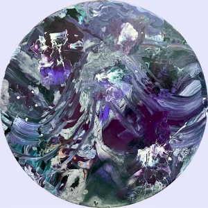 Summer Ill - Akrilik Tablo O 50 Cm