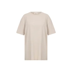 Natu Nakış Işlemeli Oversize Pamuklu Tshirt