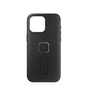 iPhone 15 Pro V2 Kömür-Gri Loopcase Telefon Kılıfı
