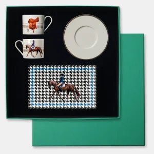 Equestrian Ceket Fincan Set 6