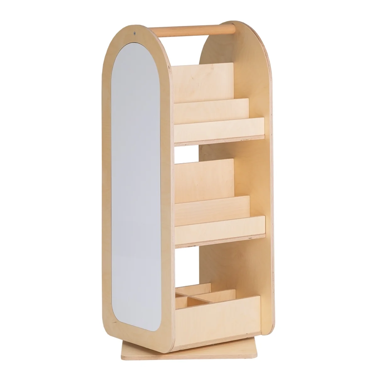 Montessori Yazı Tahtalı Döner Kitaplık - H:90cm image 1