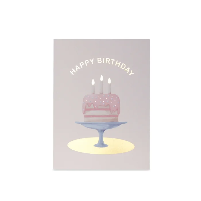 Happy Birthday Cake Tebrik Kartı image 1