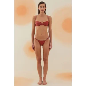 Larzac Ruby Boncuklu Balenli Bikini Takımı