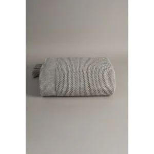 Miel Kenarı Ponponlu Tek Kişilik Battaniye 160x220 37111