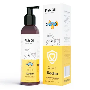 Kedi Ve Köpekler İçin Omega 3 Ve 6 İçerikli Balık Yağı 200 Ml