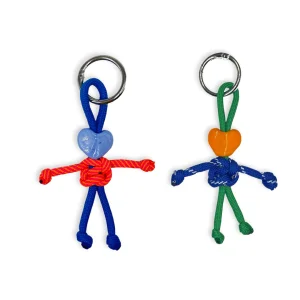Love Head Keychain - 2'li Set