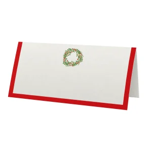Christmas Wreath Sofra İsim Kartı (12'li Kutu)