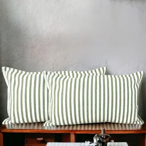 Modern 2'li Pamuklu Dekoratif 30x50 Cm Yastık/kırlent Kılıfı