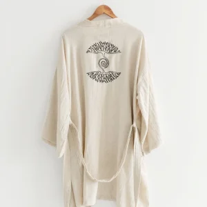 As Above So Below Naturel Kimono