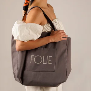 Gabardin Tote Bez Çanta