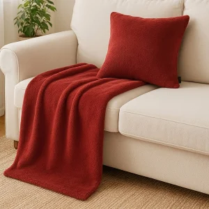 Elegance Confort Kırlent Kılıfı Ve Battaniye Seti