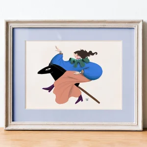 Umut Kız Art Baskı
