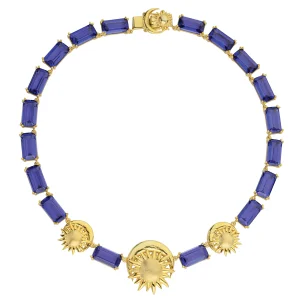 Sun And Moon Tanzanite Kolye