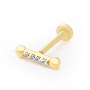 Taşlı Dei Tragus Piercing