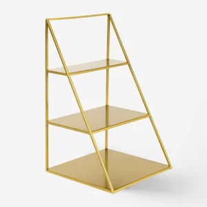 Stardust Gold 3 Katlı Metal Organizer