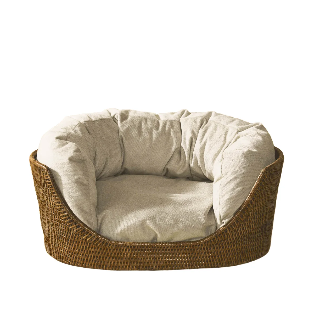 Rattan Evcil Hayvan Yatağı image 1