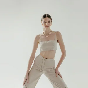 Stella %100  Keten Bralet