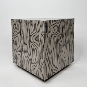 Grain Cube - Modern Küp Sehpa