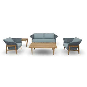 Santiago Living Set ( 1 Kanepe, 2 Tekli Koltuk, 1 Orta Sehpa )