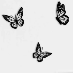 Borboleta - Metal Duvar Dekoru
