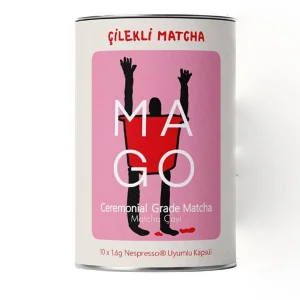 Çilekli Ceremonial Grade Matcha Nespresso® Uyumlu Kapsül