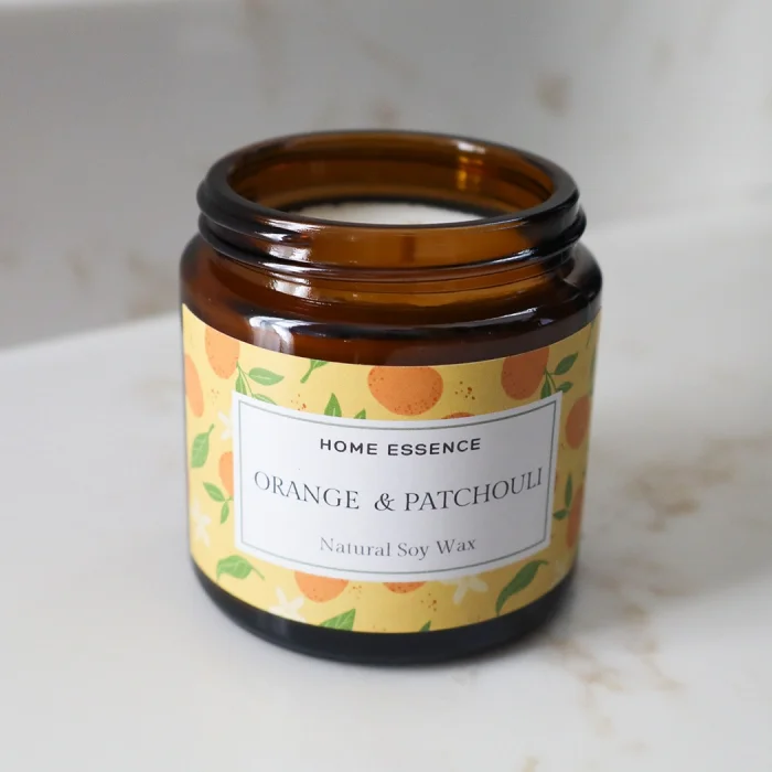 Orange & Patchouli - Soya Wax Mum - Gramaj 100 gr image 1