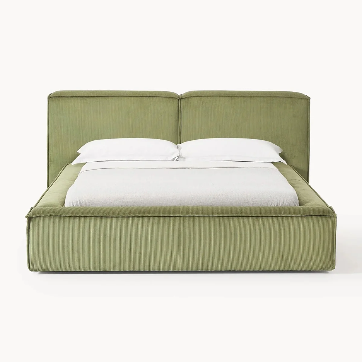Soft Yeşil Bazalı Karyola image 1