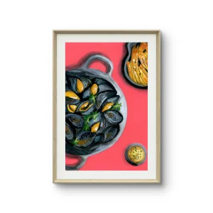 Belgium Mussels Tablo