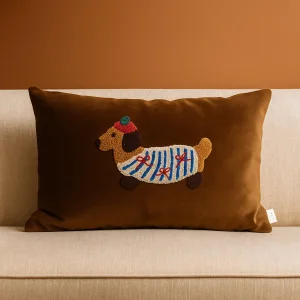 Sosis Köpek Kırlent Kılıfı