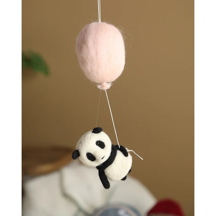 Panda'nın  Balon Düşü Duvar Süsü image 2