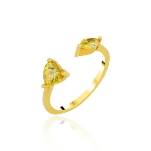 Amber Drop Yüzük