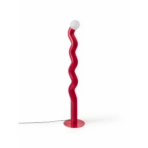 Modern Design Colorful Straw Floor Lamp
