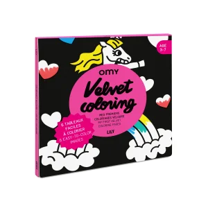 Kadife Dokulu Boyama Lily Defter