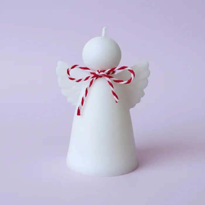 Candle - Symbolic Series | Şans Meleği Dekoratif Mum image 1