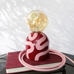 Snake Pembe Masa Lambası