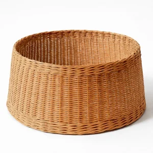 Rattan Kahverengi Noel Çam Ağacı Ayaklığı