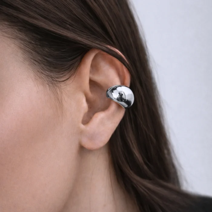 Beja Gümüş Earcuff image 2