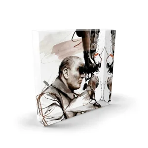 Atatürk 5 By Bernart - Akrilik Cam Dekoratif Obje