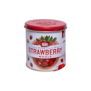 Ever Eat Premium Dondurularak Kurutulmuş Bütün Çilek 20 Gr - Freeze Dried Çıtır Çilek